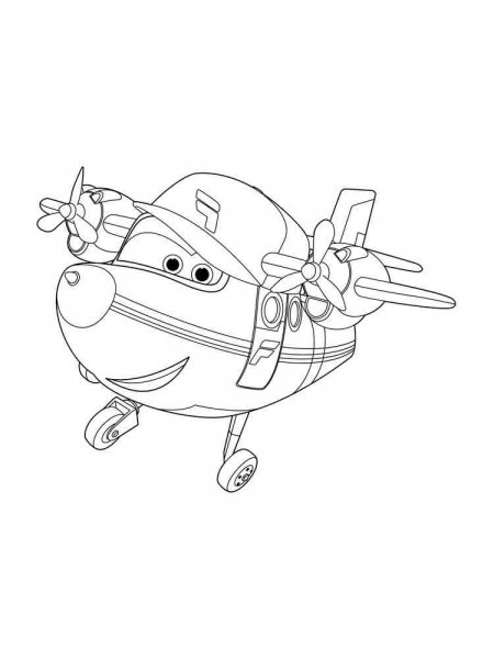 Super Wings coloring pages