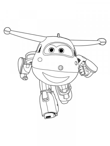 Super Wings coloring pages