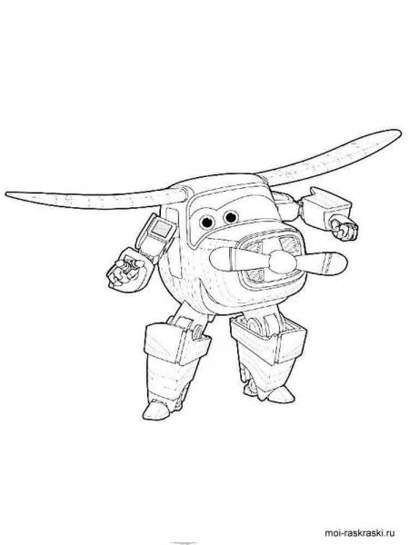 Super Wings coloring pages