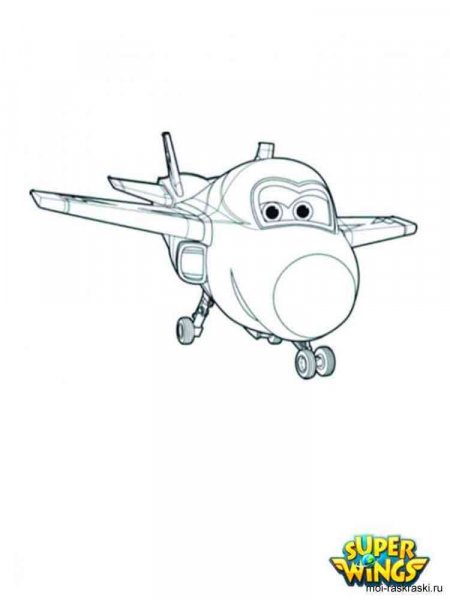 Super Wings Coloring Pages