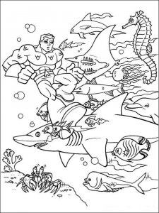 Superfriends coloring page 20 - Free printable