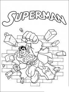 Superfriends coloring page 3 - Free printable