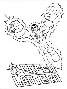 Superfriends coloring page 4 - Free printable