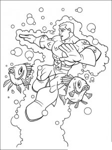 Superfriends coloring page 9 - Free printable