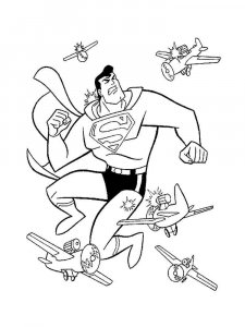 Superman coloring page 10 - Free printable