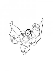 Superman coloring page 22 - Free printable