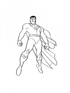 Superman coloring page 26 - Free printable