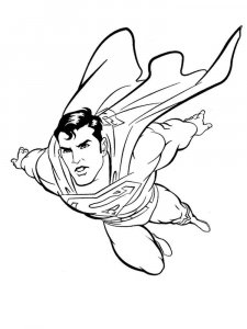 Superman coloring page 41 - Free printable
