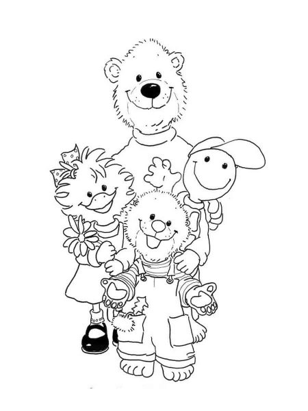 Suzy's Zoo coloring pages