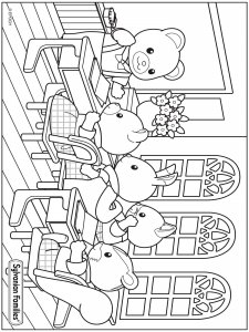 Sylvanian Families coloring page 33 - Free printable