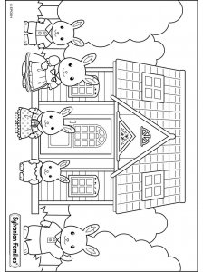 Sylvanian Families coloring page 52 - Free printable