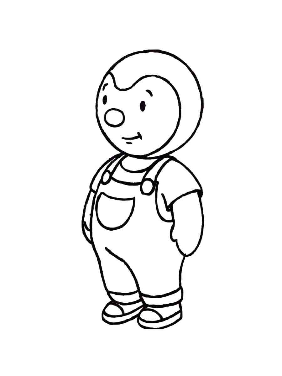 T'choupi coloring pages