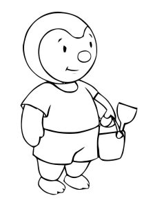 Tchoupi coloring page 15 - Free printable