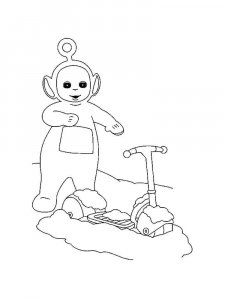 Teletubbies coloring page 17 - Free printable