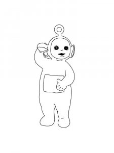 Teletubbies coloring page 2 - Free printable