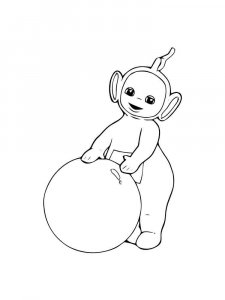 Teletubbies coloring page 4 - Free printable