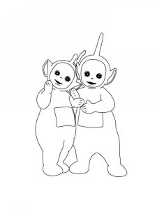 Teletubbies coloring page 5 - Free printable
