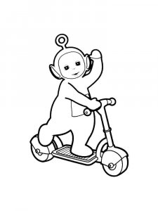 Teletubbies coloring page 6 - Free printable