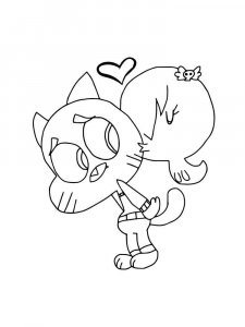 The Amazing World of Gumball coloring page 22 - Free printable