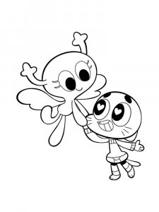 The Amazing World of Gumball coloring page 26 - Free printable