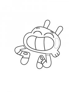 The Amazing World of Gumball coloring page 37 - Free printable