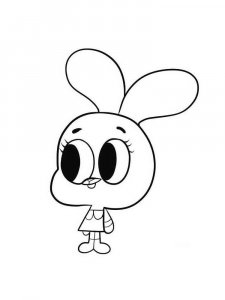 The Amazing World of Gumball coloring page 7 - Free printable