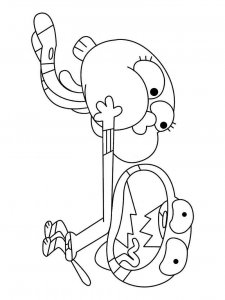 The Amazing World of Gumball coloring page 38 - Free printable