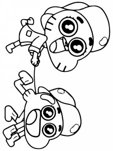 The Amazing World of Gumball coloring page 40 - Free printable