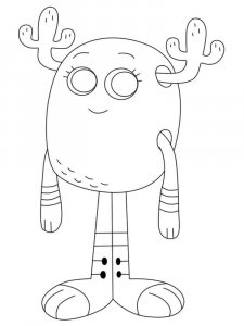 The Amazing World of Gumball coloring page 46 - Free printable