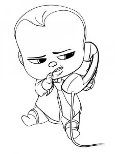 The Boss Baby coloring page 12 - Free printable