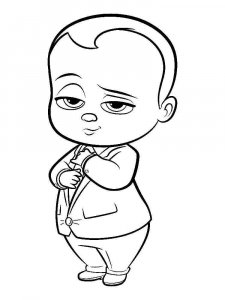 The Boss Baby coloring page 14 - Free printable