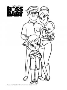 The Boss Baby coloring page 15 - Free printable