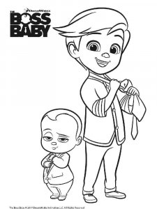 The Boss Baby coloring page 16 - Free printable