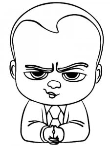 The Boss Baby coloring page 17 - Free printable