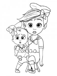 The Boss Baby coloring page 2 - Free printable