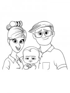 The Boss Baby coloring page 24 - Free printable