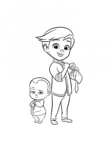 The Boss Baby coloring page 25 - Free printable
