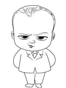 The Boss Baby coloring page 7 - Free printable