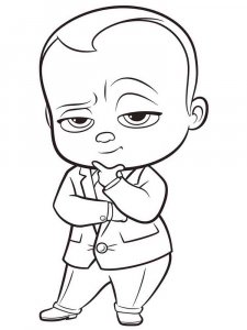The Boss Baby coloring page 9 - Free printable