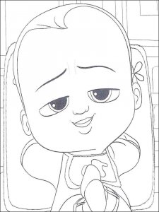 The Boss Baby coloring page 26 - Free printable