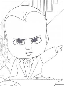 The Boss Baby coloring page 27 - Free printable