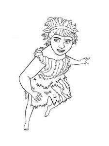 The Croods coloring page 1 - Free printable