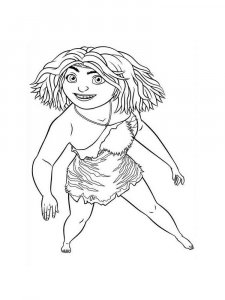 The Croods coloring page 4 - Free printable