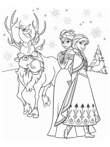 The Frozen coloring page 49 - Free printable