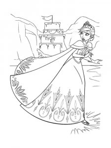 The Frozen coloring page 55 - Free printable