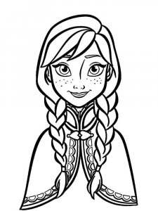 The Frozen coloring page 100 - Free printable