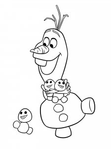 The Frozen coloring page 63 - Free printable