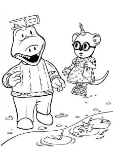 The Koala Brothers coloring page 15 - Free printable