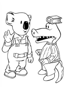 The Koala Brothers coloring page 17 - Free printable