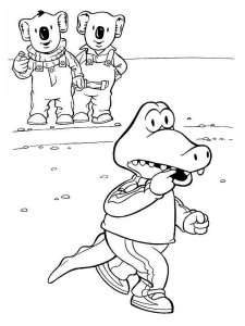 The Koala Brothers coloring page 20 - Free printable